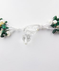 HinsonGayle 4-Strand Handwoven Gemstone & Freshwater Cultured Pearl Necklace Aquamarine Lt Blue 9 81svwasdMPL