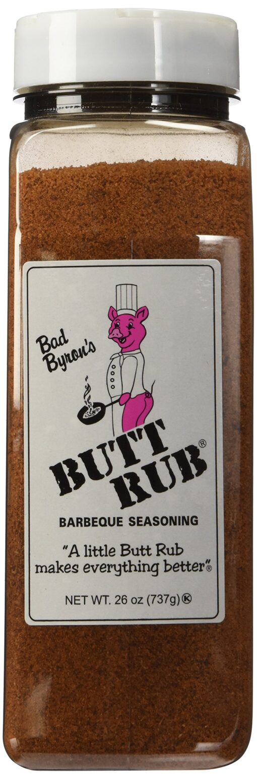 Bad Byron's Butt Rub Barbeque Seasoning BBQ Rubs (26 ounce) 26 Ounce (Pack of 1)