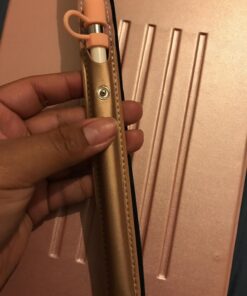 MoKo Pencil Case Fit Apple Pencil (USB-C), Apple Pencil 1st/2nd Generation, Elastic Band Detachable Stylus Pens Pocket Protective Pouch for 9.7"-12.9" Tablet,Rose Gold Rose Gold 57 81t FUHF9BL