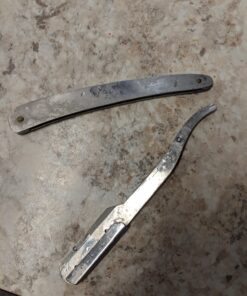 Utopia Care Professional Barber Straight Edge Razor Safety with 100-Pack Derby Blades - 100 Percent Stainless Steel (Silver) Silver 40 81t07pfK8XL