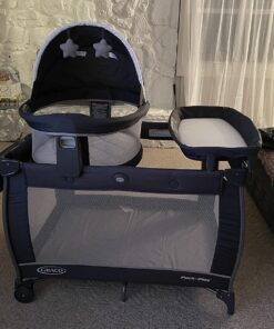 Graco Pack ‘n-Play Travel Dome LX-Playard | Features Portable Bassinet, Redmond w/ Raised Dome 55 81t0WfBTG2L