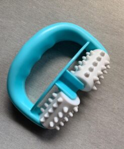 Handheld Massage Roller,Full Body Anti Cellulite 2 Wheels Manual Muscle Massager Fit for Foot Hand Body Neck Head Leg Pain Relief 21 81t15p rnPL