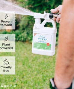 Wondercide - Ready to Use Flea, Tick, Yard Spray with Natural Essential Oils – Mosquito and Insect Killer, Treatment, and Repellent - Plant-Based - Safe Around Pets, Plants, Kids - 32 oz 15 81t1sneY2YL