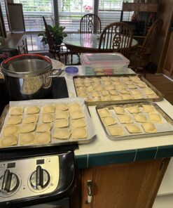 Norpro 3 Piece Ravioli Maker and Press Set with Rolling Pin, Large, White and silver 29 81t2 JzcsUL