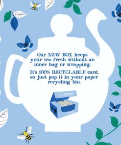 Alternative view of Clipper Tea Tea Fairtrade Organic Decaf 80 Unbleached, Plastic-Free Bags, 8.2 oz, 1 Pack, 80 Unbleached Tea Bags Decaf Organic 80 Count (Pack of 1)