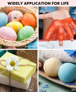 Food Coloring Set - 12 Food Grade Vibrant Food Dye Cherrysea Tasteless Liquid Color for Cake Decorating, Baking, Easter Egg, Icing, Fondant, Cooking, Slime Making DIY Supplies Kit - 0.35 Fl. oz (10 ml)/Bottles 0.35 Fl Oz (Pack of 12) 24 81t3qCKLqPL