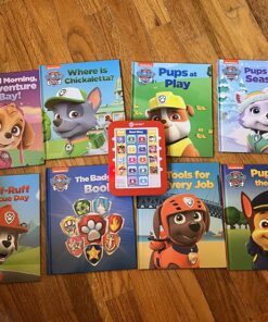 Nickelodeon Paw Patrol Chase, Skye, Marshall, and More! - Me Reader Electronic Reader and 8 Sound Book Library - PI Kids Hardcover, Sound Book 21 81t3qpj0sNL