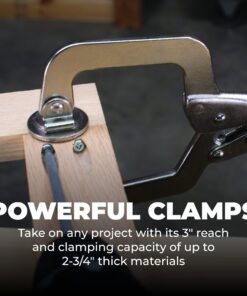 Kreg KHC-Premium 3-inch Face Clamp Silver and Blue 21 81t5BqkuB4L