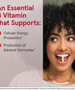 Jarrow Formulas Pantothenic Acid B5 500 mg - 100 Veggie Caps - Essential B Vitamin - Energy Production & Metabolism Support - 100 Servings 100 Count (Pack of 1) 15 81t77Sf2TzL