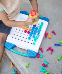 Alternative view of Educational Insights Design & Drill Take-Along Toolkit, 66 Piece Set with Drill Toy, Kids Drill Sets, STEM Toy, for Boys & Girls, Ages 3+