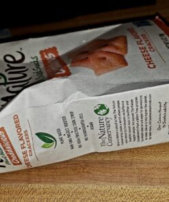 Back to Nature Cheese Flavored Crackers - Non-GMO, Made with Wheat Flour, Vegan, Delicious & Quality Snacks, Cheddalicious, 6 Ounce Cheddar 6 Ounce (Pack of 1) 19 81t88VqQS0L