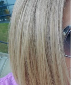 HSI Professional Ceramic Tourmaline Ionic Flat Iron Hair Straightener with Glove, Pouch and Travel Size Argan Oil Leave in Hair Treatment 52 81t89zx4JL