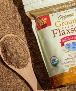 Spectrum Essentials Organic Ground Premium Flaxseed, 24 Oz 21 81t9eniplL
