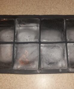 Home-Complete Large Ice Cube Molds-Silicone Tray Makes 8, 2”x2” Big Cubes-BPA-Free and Flexible-Chill Water, Lemonade, Cocktails, Or Any Beverage 2"x2"(1 Pack) 49 81t9sVD tXL