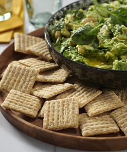 Triscuit Hint of Sea Salt Whole Grain Wheat Crackers, Vegan Crackers, 8.5 oz 29 81tAFTW0wOL