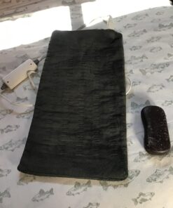 Sunbeam XL Heating Pad for Back, Neck, and Shoulder Pain Relief with Auto Shut Off and 6 Heat Settings, Extra Large 12 x 24", Green 34 81tAwwWxBrL