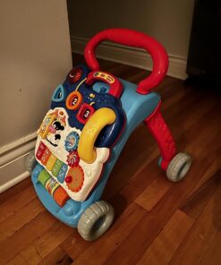 VTech Sit-To-Stand Learning Walker (Frustration Free Packaging), Blue 32 81tBTIZ xsL