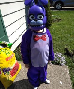 Rubie's Five Nights Child's Value-Priced at Freddy's Bonnie Costume, Medium, Purple 20 81tCE9iy1kL