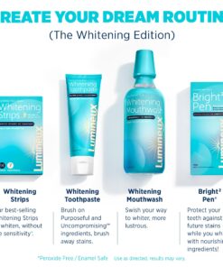 Lumineux Teeth Whitening Mouthwash 16 Oz. - Enamel Safe - Whitening Without The Sensitivity - Certified Non-Toxic - NO Alcohol, Fluoride & SLS Free 16 Fl Oz (Pack of 1) 17 81tECdkUA8L