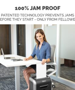 Fellowes Powershred 79Ci 16-Sheet 100% Jam-Proof Crosscut Paper Shredder for Office and Home, Black/Dark Silver 3227919 16 Sheet 23 81tFz183wbL