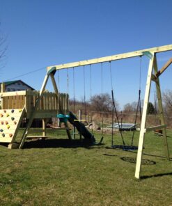 Swing-N-Slide Scout Custom DIY Play Set Hardware Kit (wood not included) Brown 29 81tHaD8TCL