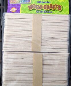 Alternative view of Pacon Jumbo Natural Craft Sticks,100 pieces per pack