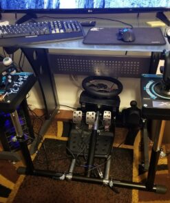 Wheel Stand Pro G Racing Wheel Stand Compatible With Logitech G29 G923 G920 G27 & G25 Wheels, Deluxe, Original V2. Wheel and Pedals Not included. 48 81tJ13qI2FL 2