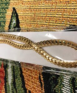 U7 Diamond Cut Miami Cuban Link Chain for Men Women Stainless Steel Curb Chain Necklace, Cool Hip Hop Jewelry Silver/Black/18K Gold Plated Chains, Width 3/6/9/12mm,18/20/22/24/26/28/30 Inch d.Flat Curb-6mm-gold 22.0 Inches 28 81tKpcK1ppL