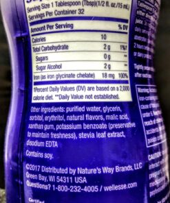 Nature's Way Liquid Iron, Provides Daily Value of Iron, Sugar Free, Berry Flavored, 16 Fl. Oz. 31 81tLF5zyjyL