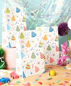 Juvale Confetti Design Birthday Party Favor Goodie Bags for Kids - 36 Pack of Fun and Festive Treat Bags for Party Favors and Gift Giving 10 81tMxCCUF9L