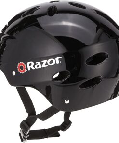 Razor V-17 Youth Multi-Sport Helmet Gloss Black 10 81tOhmMSqRL