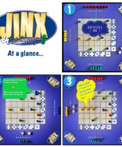 Jinx - Fast and Fun Game of Chance Where The Luck of The Dice Determines Your Fate - Game Night Fun for Family & Adults 9 81tP5ZgTJSL