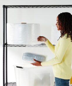 Amazon Basics Perforated Bubble Cushioning Wrap, Small 3/16", 12-Inch x 175 Foot Long Roll, Clear 22 81tP5w6p uL