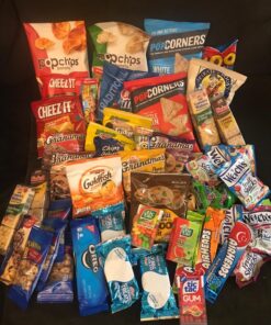 Chips, Cookies, Candy,Crackers Care Package Bulk Sampler by Variety Fun (Care Package 50 Count) 50 Piece Set 39 81tQ26Als5L
