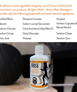 Molly's Suds All Sport Laundry Wash | Gentle Detergent for Workout Clothes, Athletic Wear, and Sports Fabrics | 32 Loads | Great Holiday, Christmas Gift 32 Fl Oz (Pack of 1) 10 81tQKklS0FL