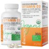 Bronson Vitamin D3 5,000 IU (1 Year Supply) for Immune Support, Healthy Muscle Function & Bone Health, High Potency Organic Non-GMO Vitamin D Supplement, 360 Tablets 33 81tTYCXPSnL