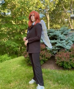 Touch of Nature 11008 Adult Angel Wing in White with Elastic Straps, 43 by 27-Inch 17 81tTtdZNZL