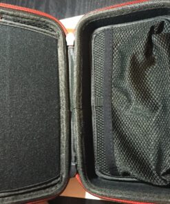 Smatree Carrying Case for New Nintendo 3DS XL/New 2DS XL, Hard Protective Shell Travel Case for Nintendo New 3DS/Nintendo New 3DS XL-Super NES Edition- Black/Red Black Red 61 81tU1Q1HOL