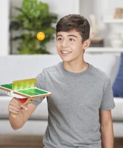 Hasbro Gaming Tiny Pong Solo Table Tennis Kids Electronic Handheld Game Ages 8 and Up 23 81tU8iOrcmL