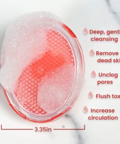 Dylonic Exfoliating Brush & Ingrown Hair Treatment for Bikini Area-Razor Bump Treatment for Bikini Area, Eliminate Shaving Irritation for Face, Armpit, Legs, Neck, Bikini Line-Skin Exfoliator Solution 1pk Orange 28 81tUoUC7M6L