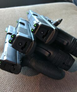 TRUGLO TFX Handgun Sight | Durable Shock-Resistant Compact Brightly Glowing Tritium & Fiber-Optic Xtreme Day/Night Sight for Handguns Smith & Wesson M&P 20 81tVJYPz2L