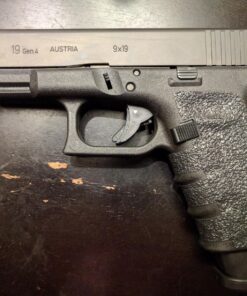 TALON Grips for Glock 19, 23, 25, 32, 38 Gen 4 No Backstrap Rubber-Black 45 81tZFQGBdqL