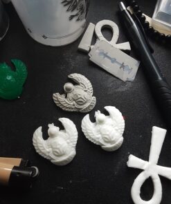 Ultracal 30 Gypsum Cement 2.5 lbs / 1.13 kg - Plaster - For Mold Making and Casting, Ideal for Latex Molds! Takes Excellent Detail 16 81tZiw0h9oL