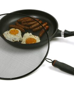 Norpro Grip-EZ Nonstick 13 Inch Splatter Screen Strainer, 13in/33cm, As Shown 1 Modern 9 81tZmiSJsTL