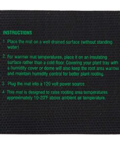 JUMP START Heat Mat, 3" x 20" Inches MT10004 Waterproof Durable, 7.3 Watt UL Certified Seedling, 3"x20", 7.3W 3"x20" 13 81tZyqynsHL