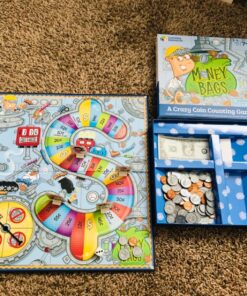 Learning Resources Money Bags Coin Value Game - Ages 7+ Fun Games for Kids, Develops Math Skills and Recognition, Educational Play Kids For 2 to 4 Players 31 81taAmjgwhL