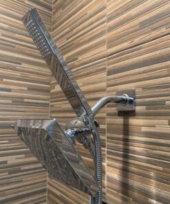 Delta Faucet U4920-PK 3-Way Shower Arm Diverter with Handshower Mount, Chrome,1 27 81tawG5npiL