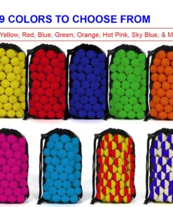 HeadShot Ammo Foam Balls for Toy Gun Refill Pack of Bullets Compatible with Nerf Rival Guns 110 Sky Blue 17 81taxMnP jL