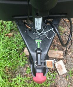 Camco RV T Level | Assists You in Leveling Your RV | For Front-to-Back and Side-to-Side Leveling | Screw-Mounted (25543), Green,black 17 81tb1ert27L