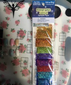 Sulyn Holographic Glitter Sample Pack, Non-Toxic Variety Pack, 9 Assorted Colors, 0.63 ounces, 18 grams, SUL6654-97 39 81tbExOHdFL